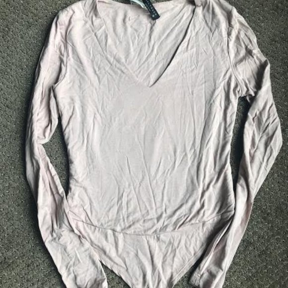 Blush Pink Bodysuit from Final Touch - Picture 2 of 2